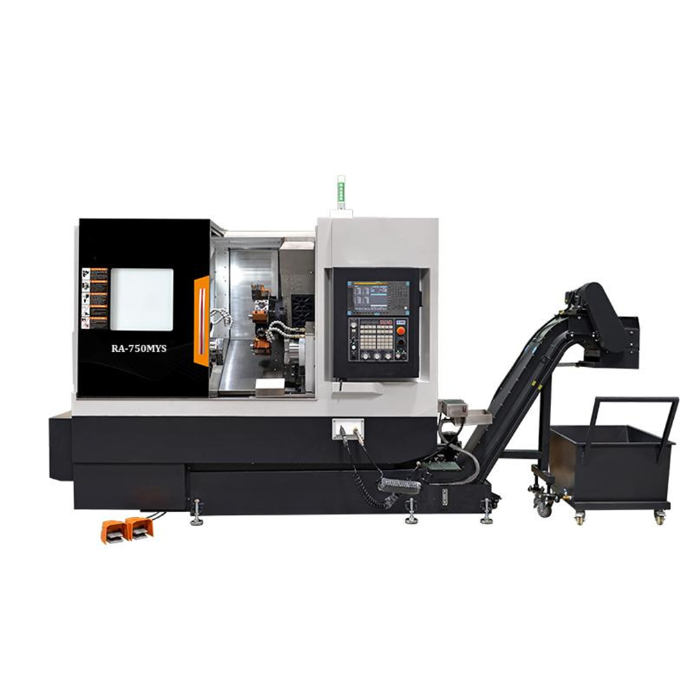 RA-750MYS Precision CNC Lathe Machine with Multi-Axis Control