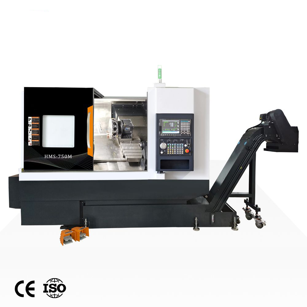 HMS-750M Automatic Turn-centerl CNC Lathe for Precision Parts​