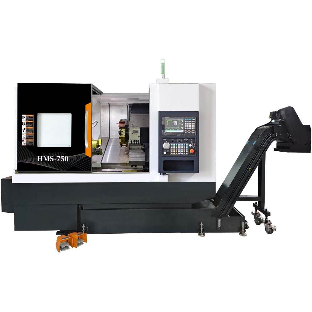 HMS-750 Precision Turret Lathe for Batch Processing
