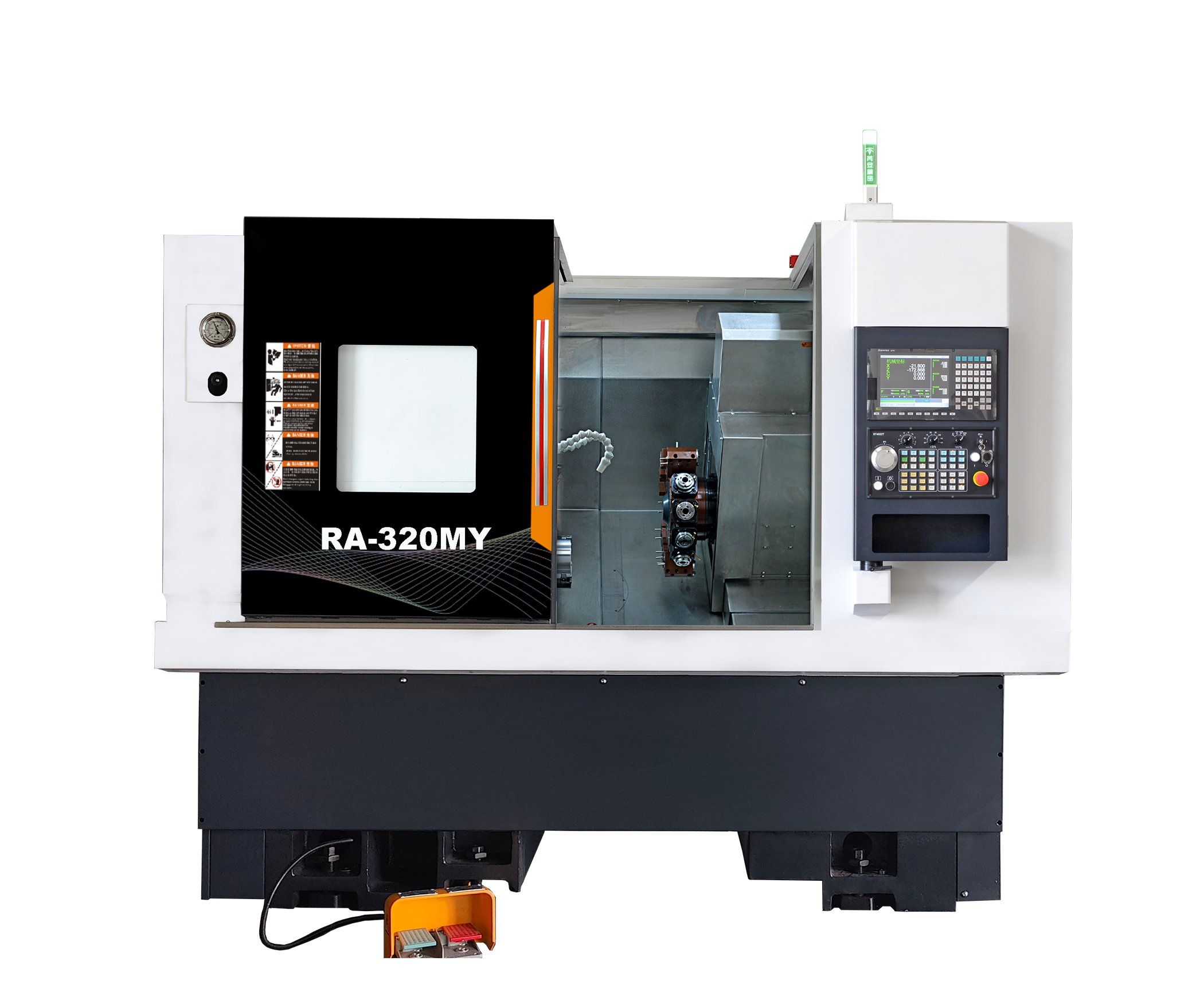 HMS-320MY Automatic Turn-Mill CNC Lathe for Precision Parts​