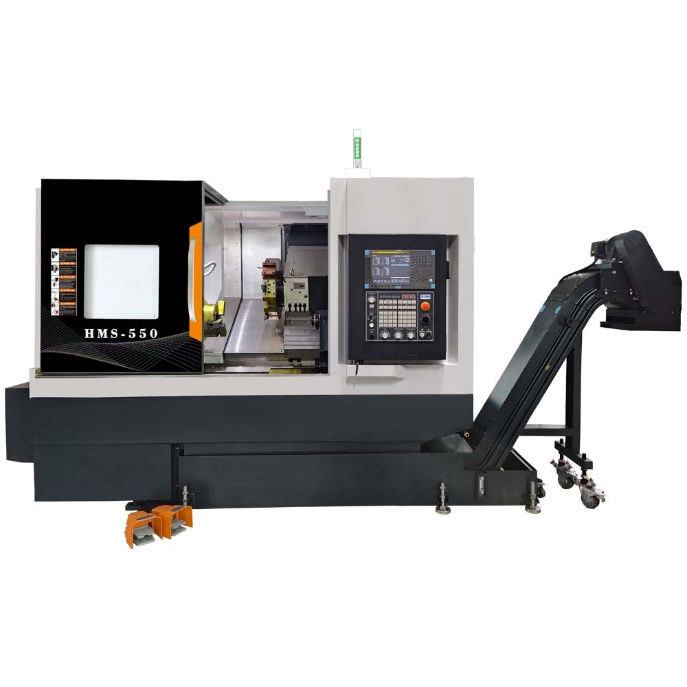 HMS-550 Precision Turret Lathe for Batch Processing