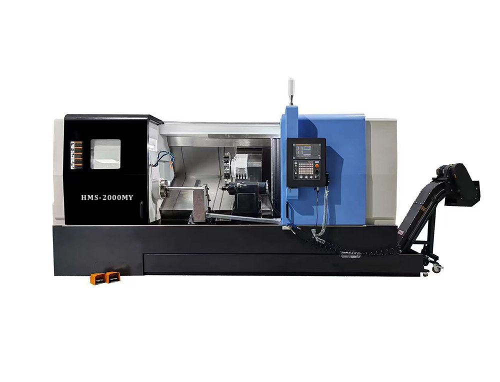 HMS-2000MY Precision CNC Turn-Mill Composite Lathe