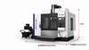 V1165 High Speed Machining Center Three-Axis Rail